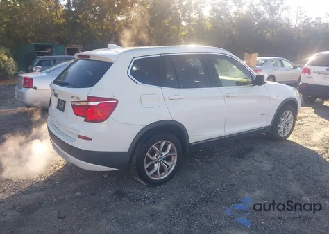 2011 BMW X3 xDrive35I z USA, uszkodzony, nr VIN 5UXWX7C53BL731060